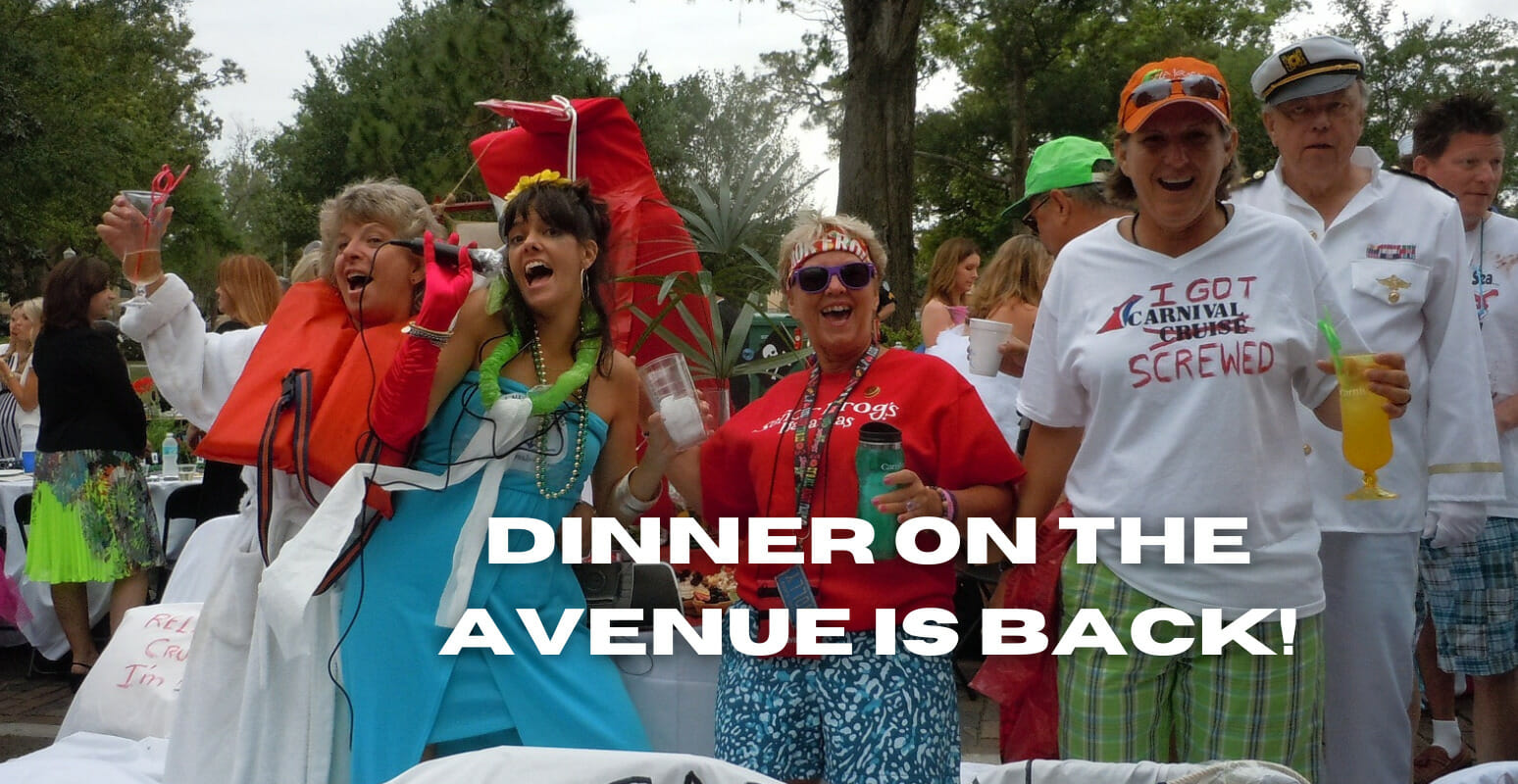 DINNER ON THE AVENUE IS BACK!