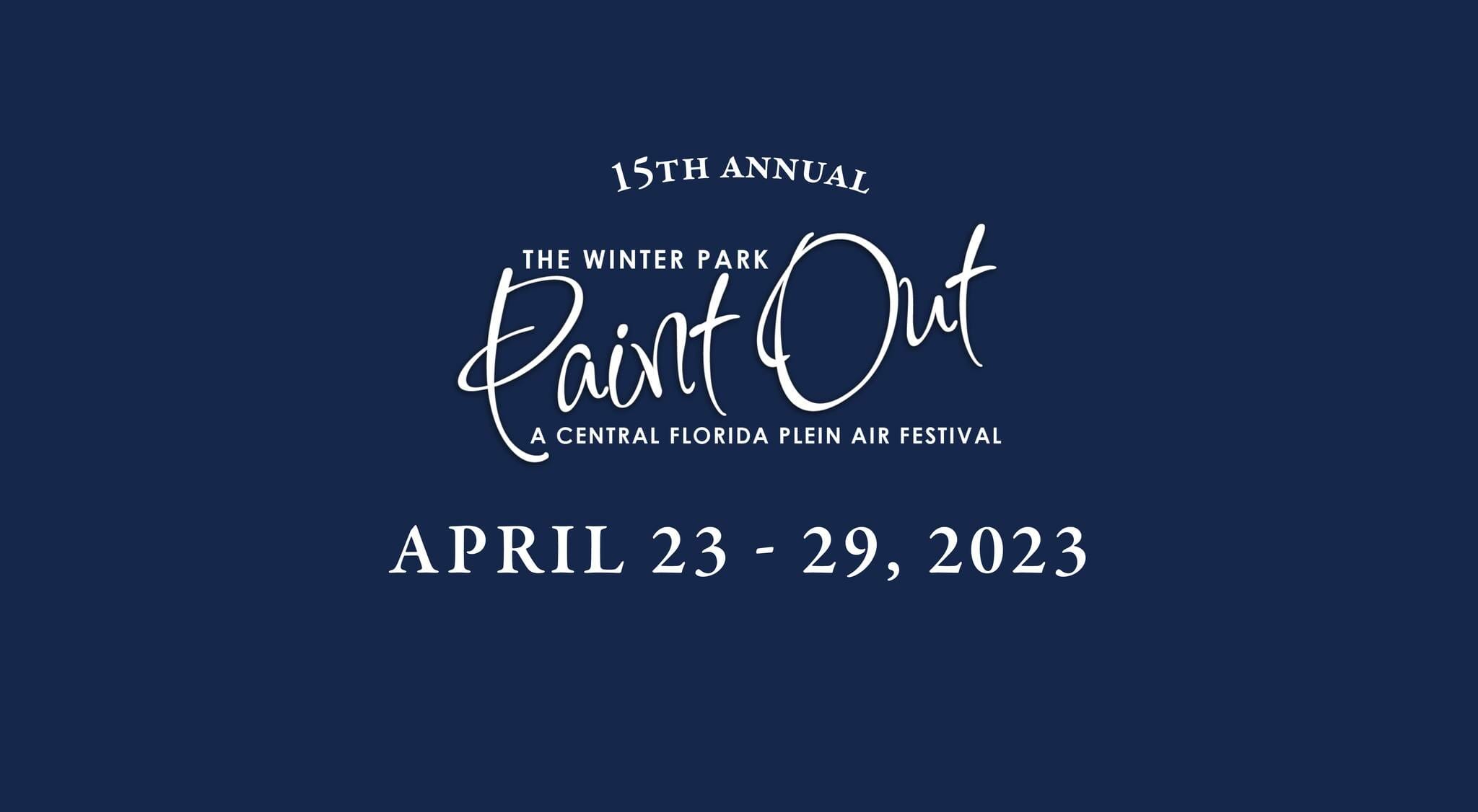 Truly one of the BEST Winter Park Art events of the year!